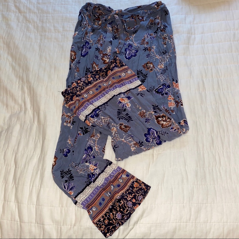 Floral, Flow Pants
